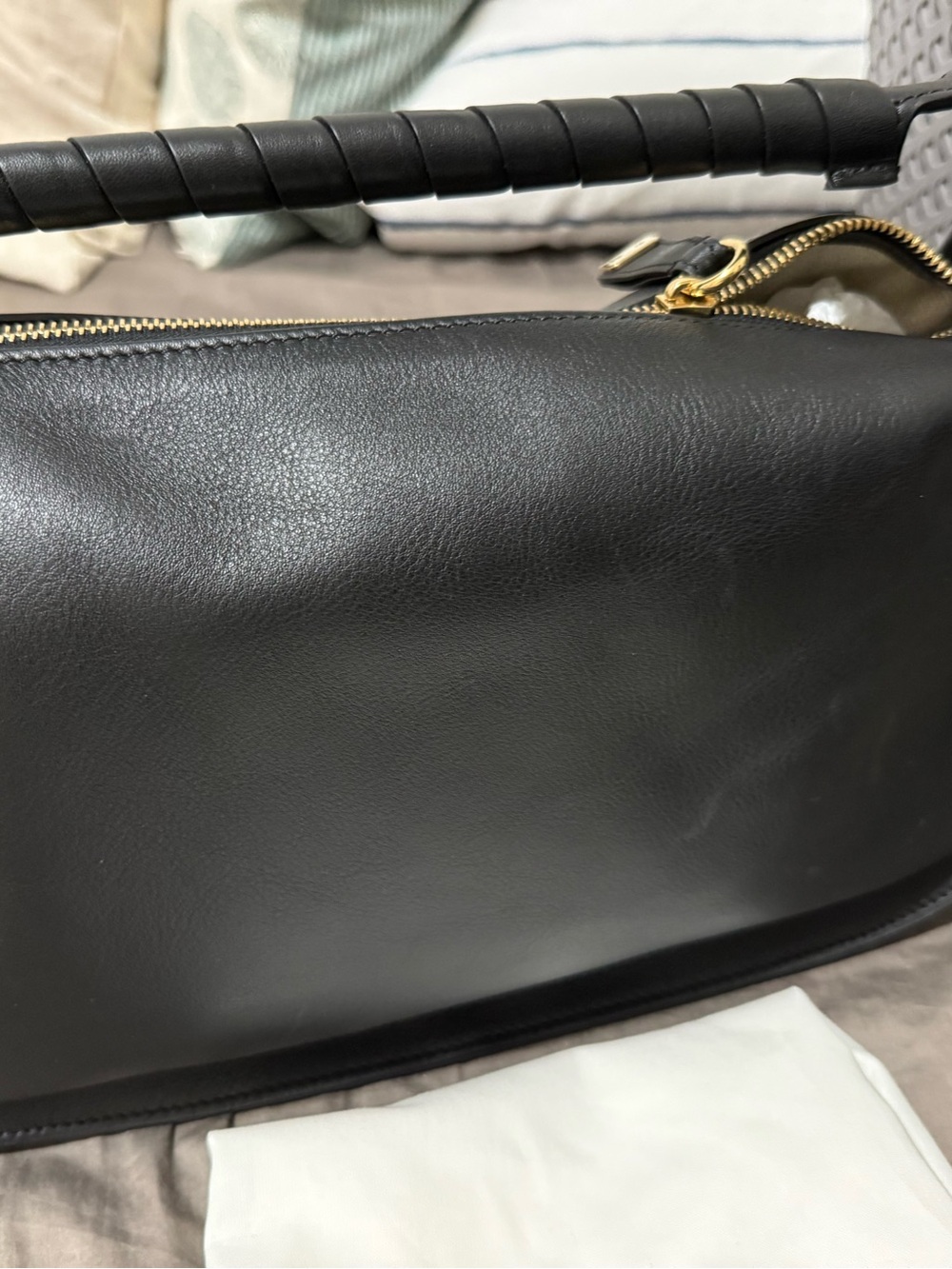 Chloé Marcie Small Leather Shoulder Bag - Picture 8 of 12